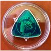Image 3 : RCM Issue: 2008 50-Cent Sterling Silver Triangle Coin-Milk Delivery, with C.O.A. & Box