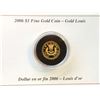 Image 3 : RCM Issue: 2006 1$ Fine Gold Coin-Gold Louis, 1,581 Gr, C.O.A. & Box, No Tax