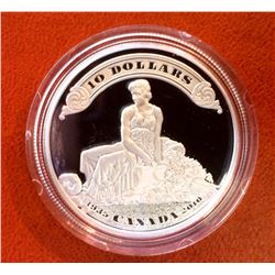 RCM Issue: 2010 10$ Silver Coin 75 th Anniversary of the First Bank Notes Issued by The Bank of Cana