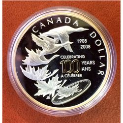 RCM Issue: 2008 Special Edition Proof Sterling Silver Dollar, A Century of Growth and Transformation