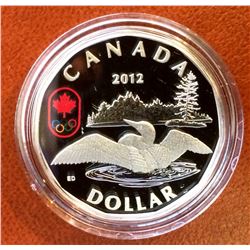 RCM Issue: 1$ Fine Silver Lucky Loonie, No Tax, C.O.A. & Box