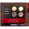 Image 2 : RCM Issue: 2005 Hockey Legends of The Toronto Maple Leafs, 4-Coin Set, Sterling silver
