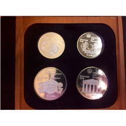 RCM Issue: 1974 Olympic Coin Proof Set Series II C.O.A  Wood Packaging