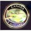 Image 1 : MRC: 2006 Sterling Silver 5 $ Hologram  The Canadian Forces Snowbirds Set With Stamps
