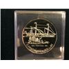Image 1 : RCM Issue: 1991 Brillant Uncirculated Silver Dollar- Frontenac