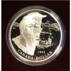 RCM Issue: 1995 Proof Silver Dollar- 325th Hudson Bay