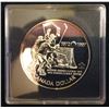 RCM Issue: 1997 Brillant Uncirculated Silver Dollar- 25th Canada - Russia 1972-1997