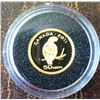 Image 1 : MRC: 2001 50-cent Fine Gold Peregrine Falcon