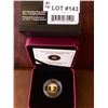Image 2 : MRC: 2001 50-cent Fine Gold Peregrine Falcon