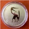 Image 1 : MRC: 2013 25-cent Coloured Coin-Quetzalcoatlus