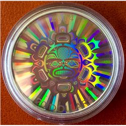MRC: 2014 $20 Fine Silver-Interconnections: Land-The Beaver