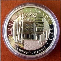 MRC: 2013 Fine Silver Coin-Lawren S. Harris-Toronto Street, Winter Morning