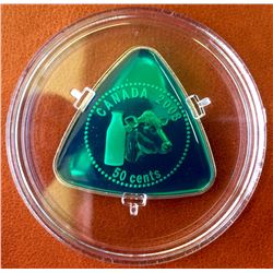 RCM: 50-Cent-Sterling Triangle Coin-Milk Delivery, C.O.A. Box & No Sleeve