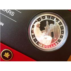 RCM: $10 Fine Silver Coin-Forteresse of Louisbourg, C.O.A. Box &Sleeve