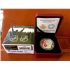 Image 2 : MRC: 2015 $10 Fine Silver Calgary Flames.  C.O.A. Box &Sleeve, No Tax.