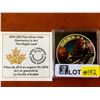 Image 3 : MRC: 2016 1 OZ Geometry in Art: The Maple Leaf – C.O.A. Present in a Lighthouse Quadrum. Tax Exempt.