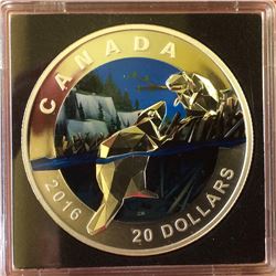 MRC: 2016 1 OZ Geometry in Art: The Beaver – C.O.A. Present in a Lighthouse Quadrum. Tax Exempt.