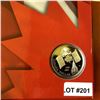 Image 2 : MRC: 2005 Brillant Uncirculated Silver Dollar, No CD-40th Anniversary of the Canadian Flag.