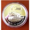 MRC: 2001 $20 Sterling Silver Transportation Serie-The Scotia, C.O.A. Box