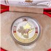 Image 2 : MRC: 2003 1 Oz $Silver Good Fortune Silver Maple Leaf Coin, C.O.A. Box