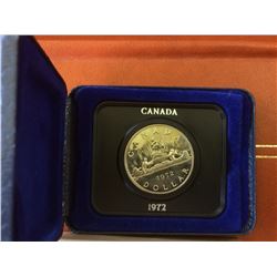 MRC: 1971 Uncirculated British Columbia Nickel Dollar in Mint Holder