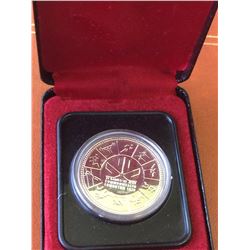 MRC: 1978 Edmonton Commonwealth Games Specimen Silver Dollar in Mint Holder