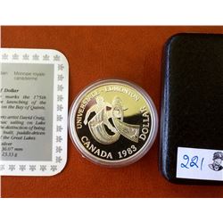RCM Issue: 1983 Proof Silver Dollar- World university Gamers in Mint Holder