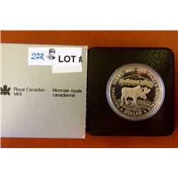 RCM Issue: 1985 Proof Silver Dollar- National Parks Centennial in mint Holder & Sleeve.