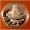 Image 1 : RCM: 2003 Proof Dollar--.999 Silver-100th ann, cobalt, C.O.A. Sleeve & Box