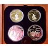 RCM: 1975 Montreal Summer Olympic Games-Serie IV Set of $ Sterling Coin 2 x $10 $ 2 x $5 Dollars.