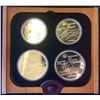 RCM: 1975  Montreal Summer Olympic Games-Serie V Set of $ Sterling Coin 2 x $10 $ 2 x $5 Dollars.