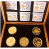 MRC: 2015 Legacy of the Canadian Nickewl serie, No Tax, set of five Coin. C.O.A. No Tax, No Sleeve