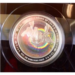 MRC: $20 Fine Silver Hologram Coin - Superman™ & Metropolis 1 oz, No Tax