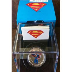 MRC: 2013 1/2 oz $15 Fine Silver Coin - Modern Day Superman™, No Tax