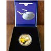 Image 1 : MRC: 2016 $10 Star Trek Fine Silver Coin: Captain Kirk, C.O.A. No Tax