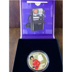 MRC: 2016 $10 Star Trek Fine Silver Coin: Uhura, C.O.A. No Tax