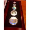 Image 1 : MRC: 2003 Silver Maple Leaf Hologram Fractional Set, C.O.A. & Box, No Tax