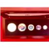 Image 3 : MRC: 2003 Silver Maple Leaf Hologram Fractional Set, C.O.A. & Box, No Tax