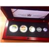 Image 5 : MRC: 2003 Silver Maple Leaf Hologram Fractional Set, C.O.A. & Box, No Tax