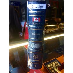 Vista Coin Album Canada 25 cents