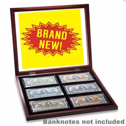 Window for 6 banknotes. Brand New