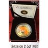 Image 2 : MRC: 2012 $20 Maple Leaf with Crystal Raindrop, 99,99 Fine Silver, C.O.A.No Tax