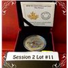 Image 2 : MRC: 2014 $25-cent Coloured Coin-Ducks of Canada-Pintall, C.O.A.