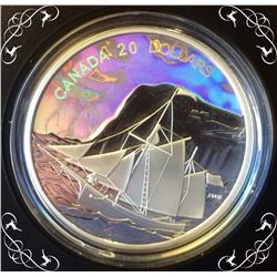 RCM: 2006 $20 Fine Silver Tall Ship Series: Ketch
