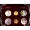 Image 1 : United State Mint: 1983-1984  olympic commemortive , Six-coin set( 2 x Gold Ten Dollars 90% 8,39 gr 