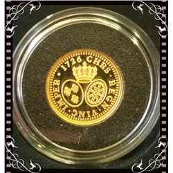 RCM; 2007 $1 Pure Gold Coin Gold Louis C.O.A. Box & Sleeve