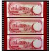 Image 2 : Banknote Central Bank of Barbados $1 unc lot of 3 consecutive notes. Pick 29a