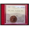 Image 1 : 1953 Canada One Cent NSF Doubled 953  ICCS MS-64