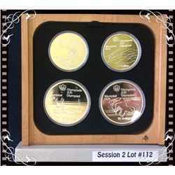 MRC: Montreal Olympic Games serie # 5 2 x $10 & 2 x $5 Sterling Silver