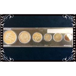 1949 Circulated Silver Coin Set